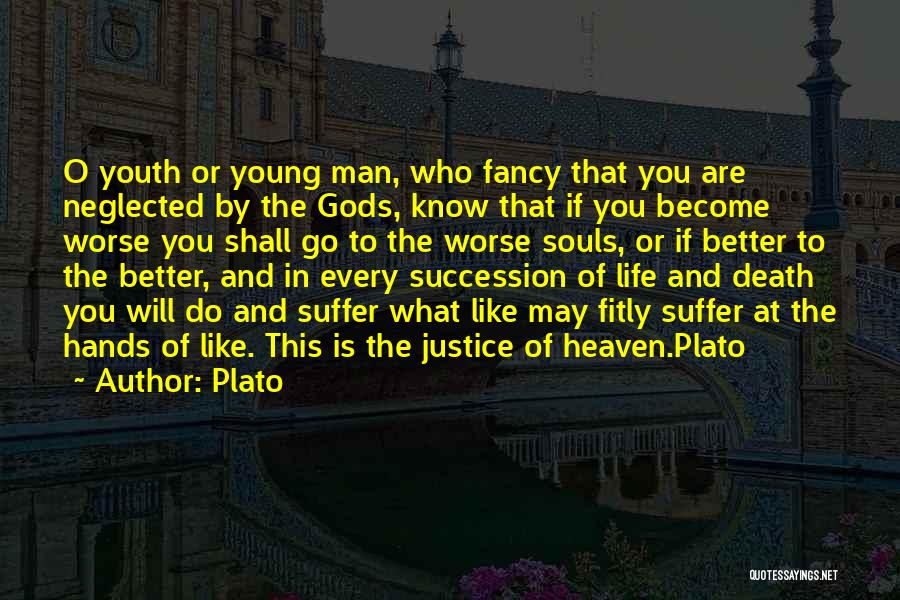 Young Man Death Quotes By Plato