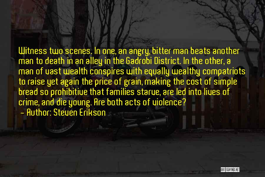 Young Man Death Quotes By Steven Erikson