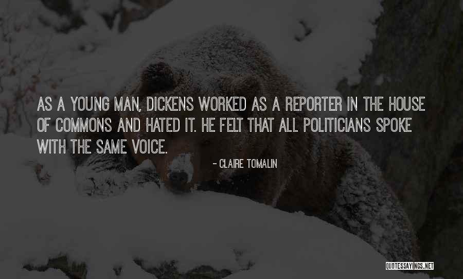 Young Politicians Quotes By Claire Tomalin Young Politicians Quotes By Claire Tomalin