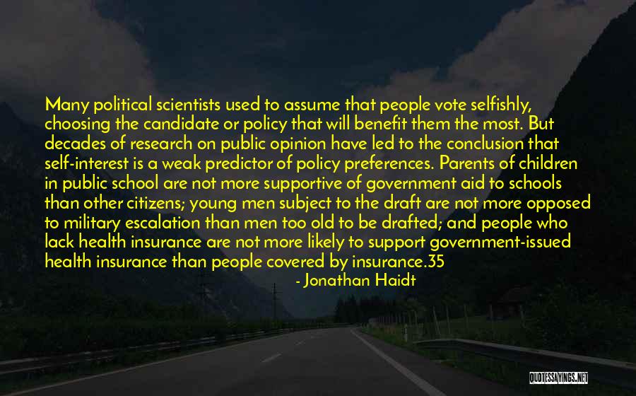 Young Scientist Quotes By Jonathan Haidt