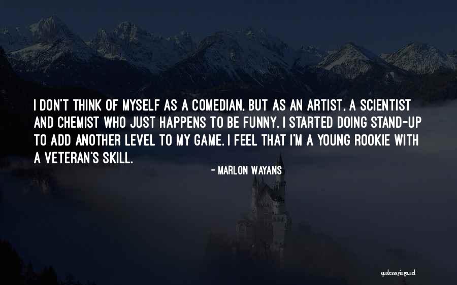 Young Scientist Quotes By Marlon Wayans