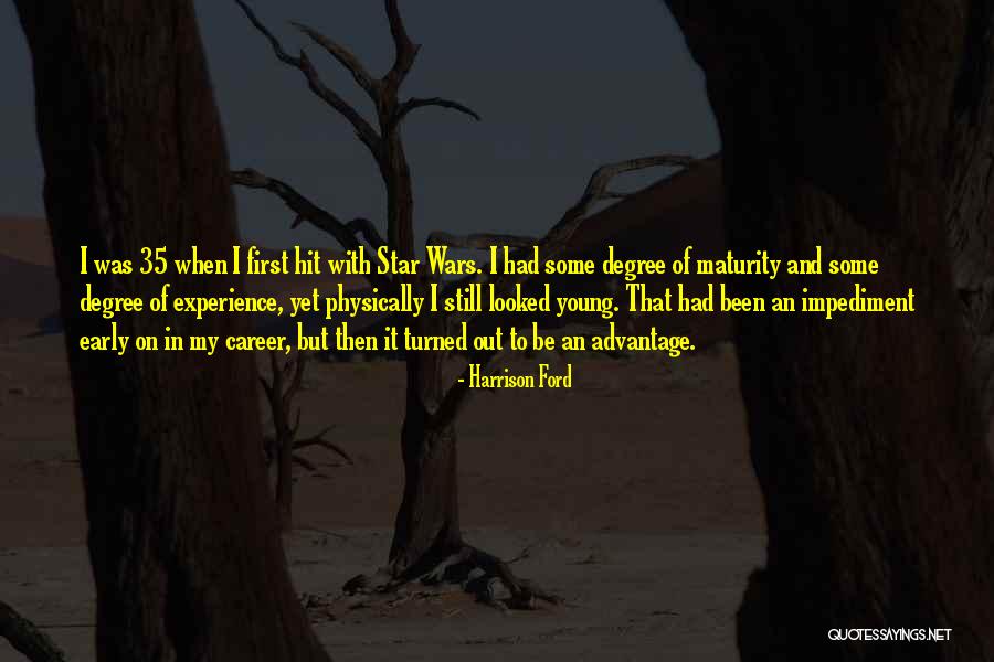 Young Stars Quotes By Harrison Ford