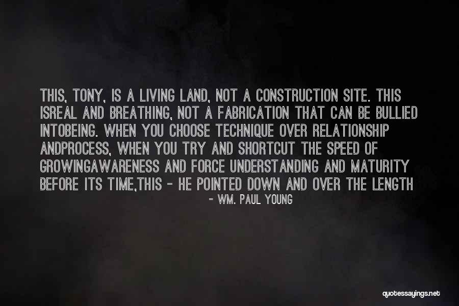 Young Tony Quotes By Wm. Paul Young Young Tony Quotes By Wm. Paul Young