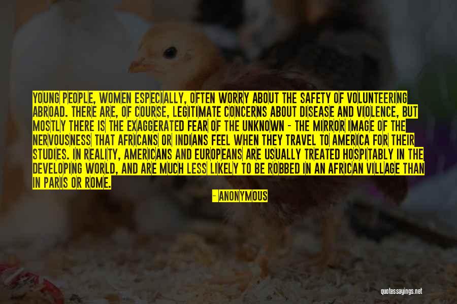 Young Travel Quotes By Anonymous
