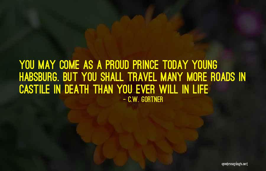 Young Travel Quotes By C.W. Gortner