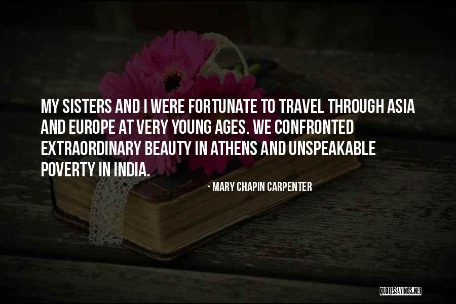 Young Travel Quotes By Mary Chapin Carpenter