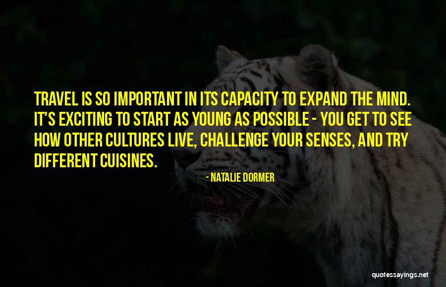 Young Travel Quotes By Natalie Dormer