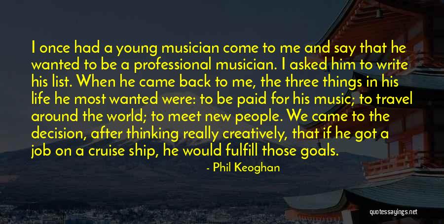 Young Travel Quotes By Phil Keoghan