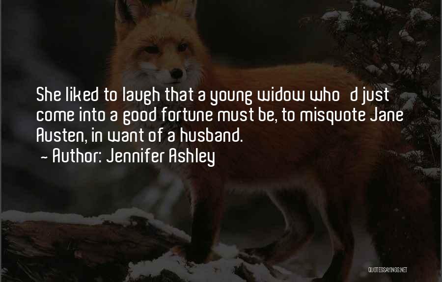 Young Widow Quotes By Jennifer Ashley