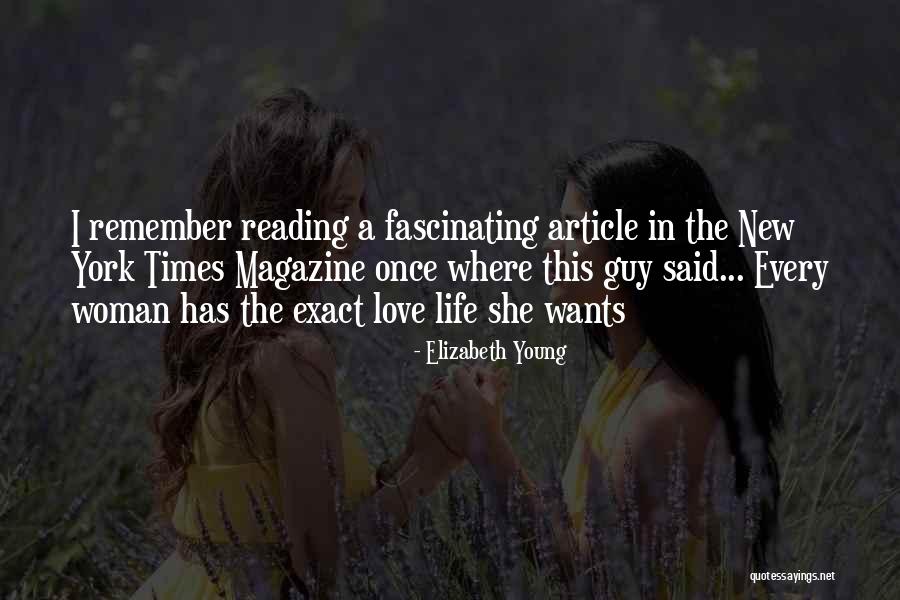 Young Woman Quotes By Elizabeth Young Young Woman Quotes By Elizabeth Young
