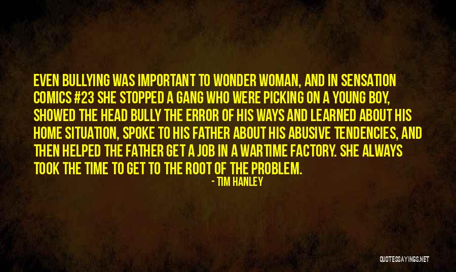 Young Woman Quotes By Tim Hanley Young Woman Quotes By Tim Hanley