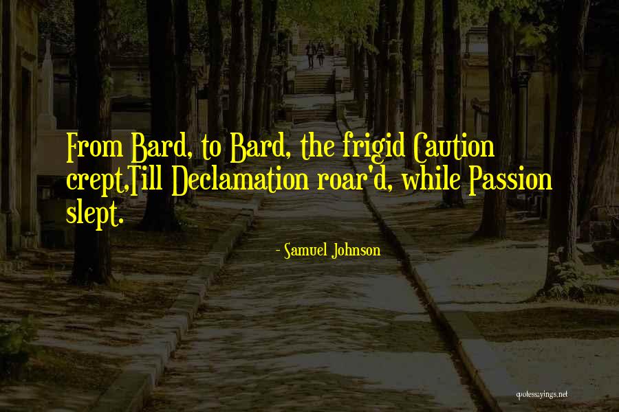 Youngblut Motors Quotes By Samuel Johnson Youngblut Motors Quotes By Samuel Johnson
