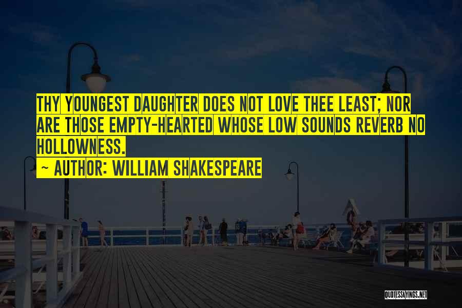 Youngest Daughter Quotes By William Shakespeare