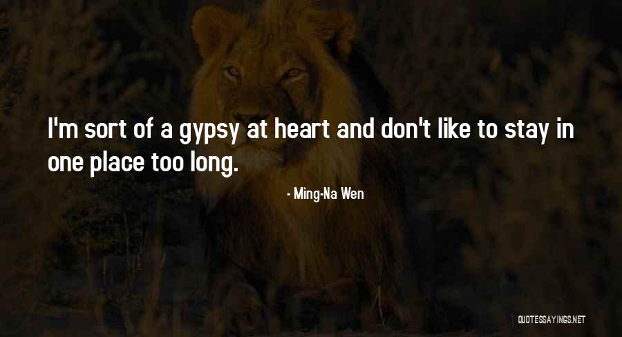 Youngner Pottery Quotes By Ming-Na Wen