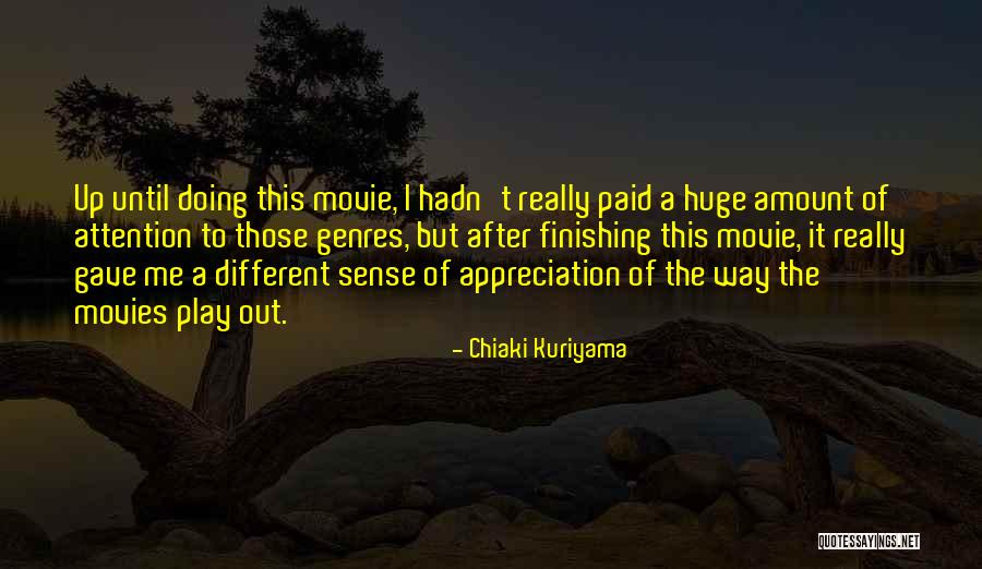 Youngren Woods Quotes By Chiaki Kuriyama Youngren Woods Quotes By Chiaki Kuriyama