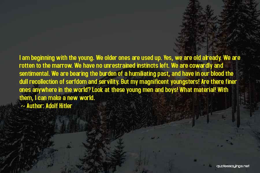 Youngsters Quotes By Adolf Hitler