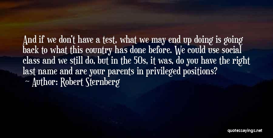 Your 50s Quotes By Robert Sternberg