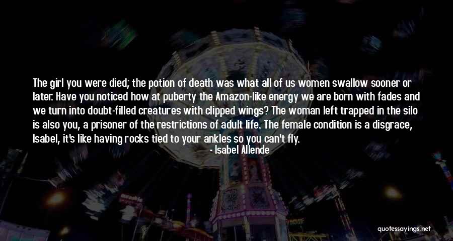 Your A Disgrace Quotes By Isabel Allende