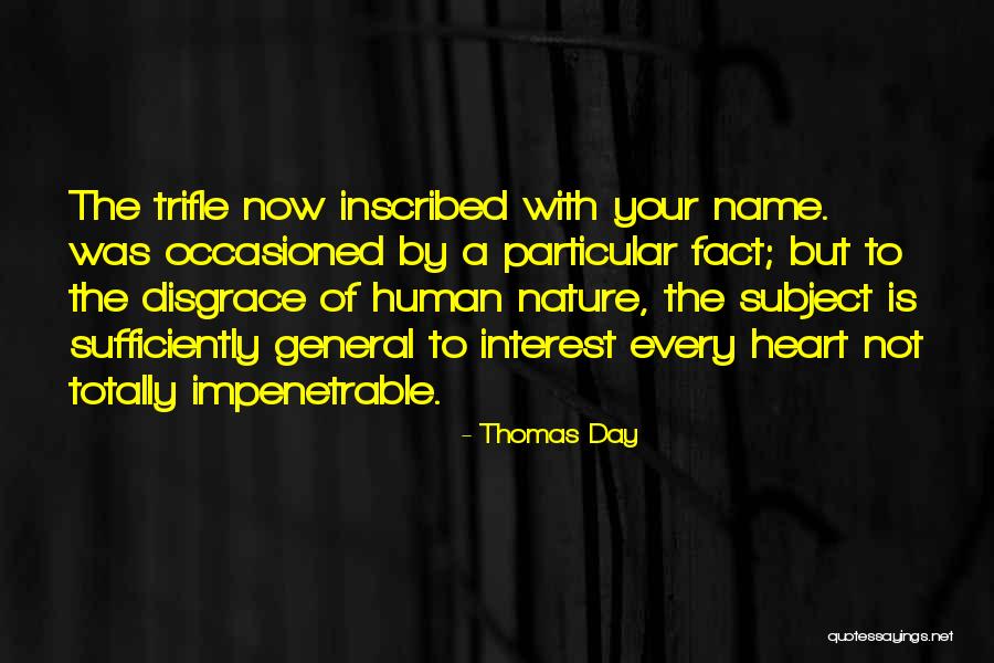 Your A Disgrace Quotes By Thomas Day