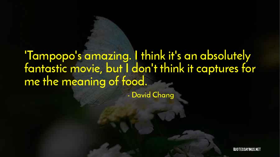 Your Absolutely Amazing Quotes By David Chang