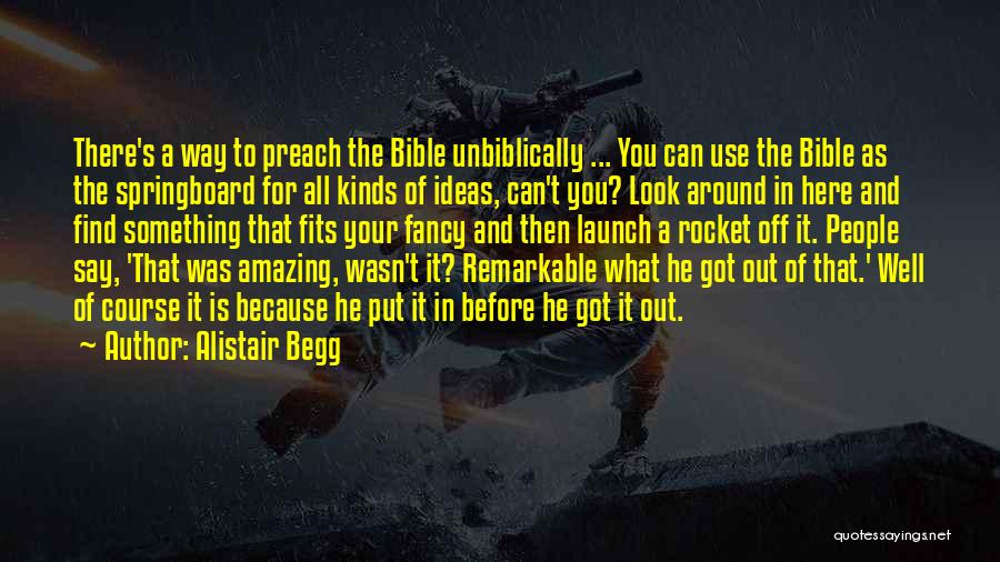 Your Amazing Because Quotes By Alistair Begg