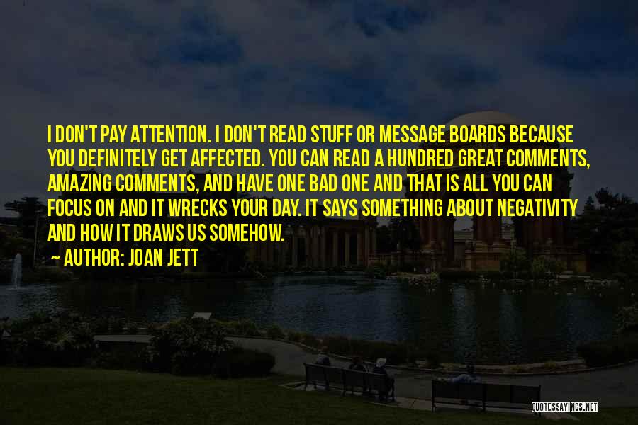 Your Amazing Because Quotes By Joan Jett