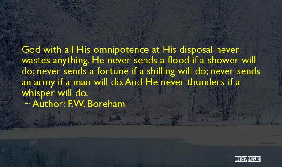 Your Army Man Quotes By F.W. Boreham