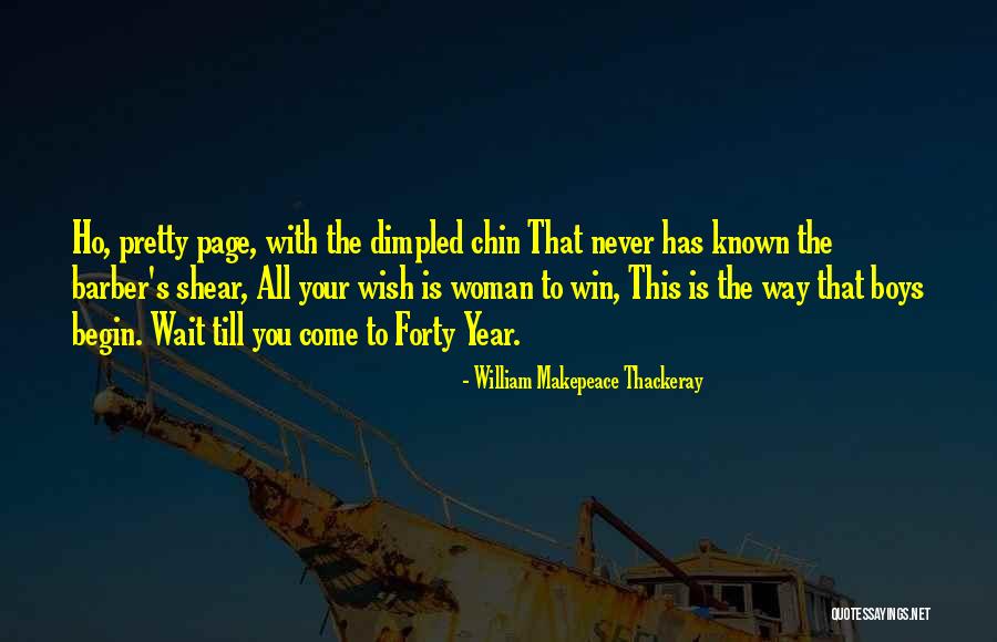 Your Barber Quotes By William Makepeace Thackeray Your Barber Quotes By William Makepeace Thackeray