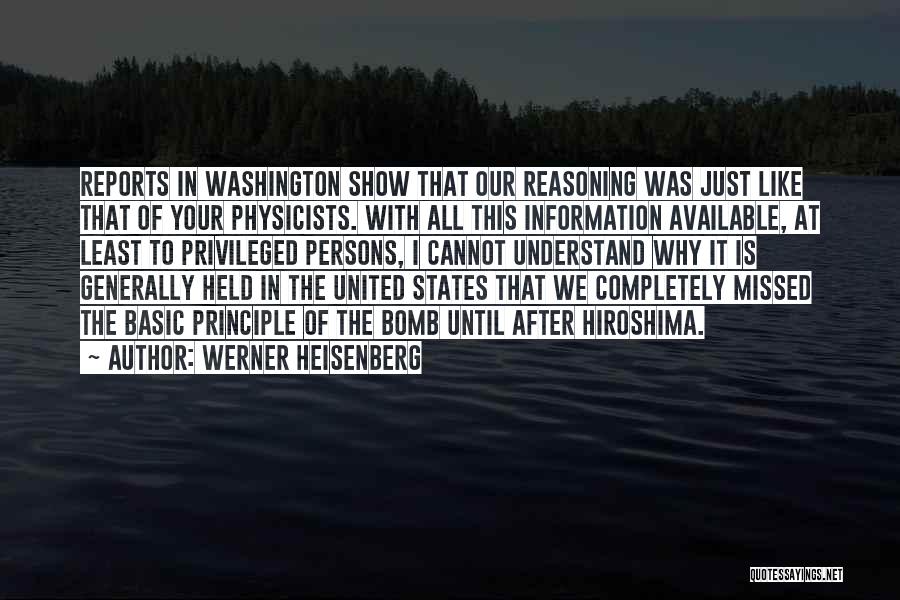 Your Basic Quotes By Werner Heisenberg