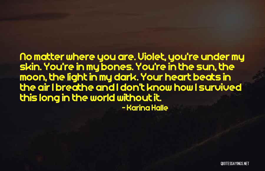 Your Beats Quotes By Karina Halle Your Beats Quotes By Karina Halle