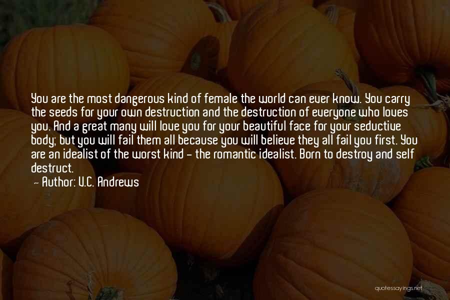 Your Beautiful Face Quotes By V.C. Andrews