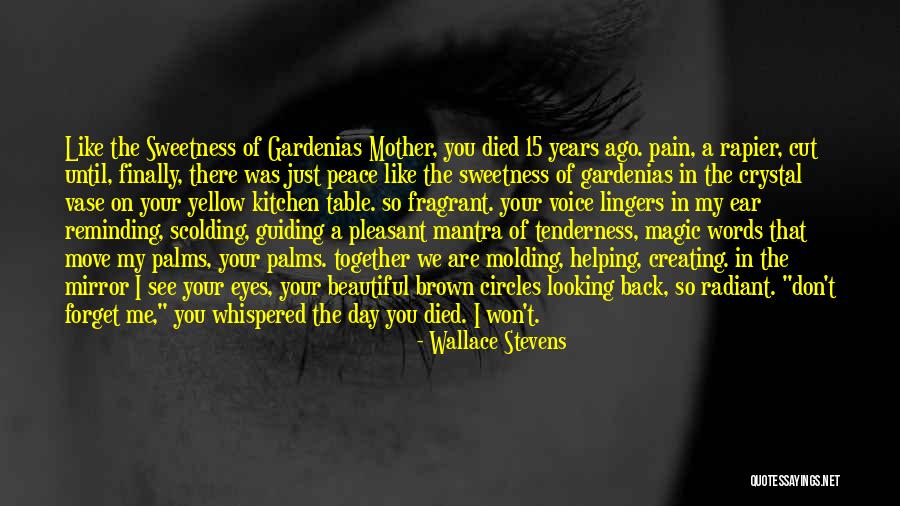 Your Beautiful Mother Quotes By Wallace Stevens Your Beautiful Mother Quotes By Wallace Stevens