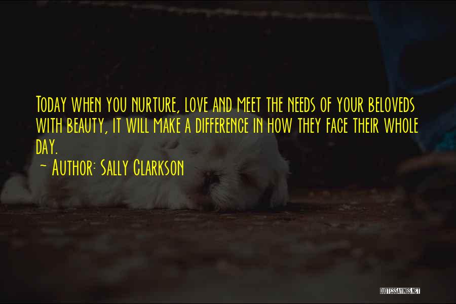 Your Beauty Face Quotes By Sally Clarkson