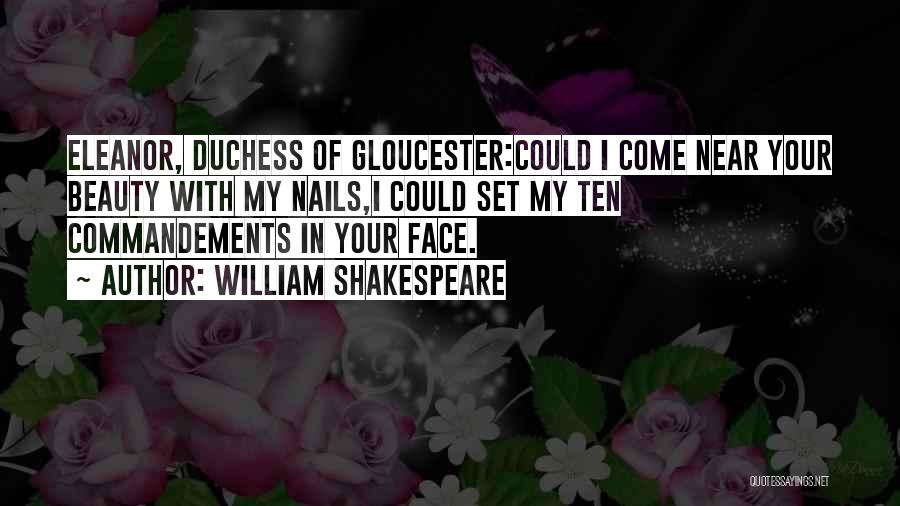 Your Beauty Face Quotes By William Shakespeare