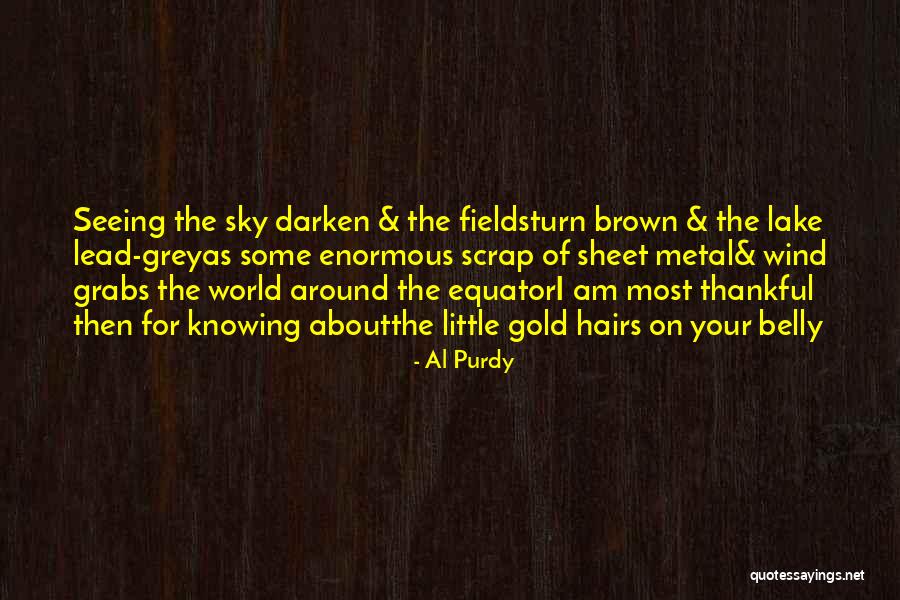 Your Belly Quotes By Al Purdy Your Belly Quotes By Al Purdy