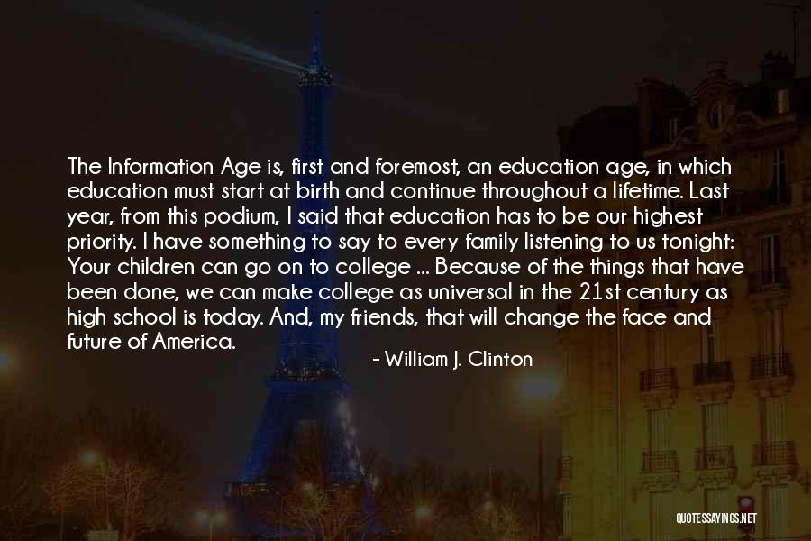 Your Birth Quotes By William J. Clinton Your Birth Quotes By William J. Clinton