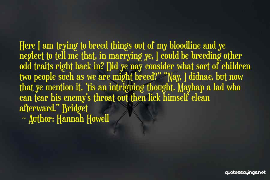 Your Bloodline Quotes By Hannah Howell