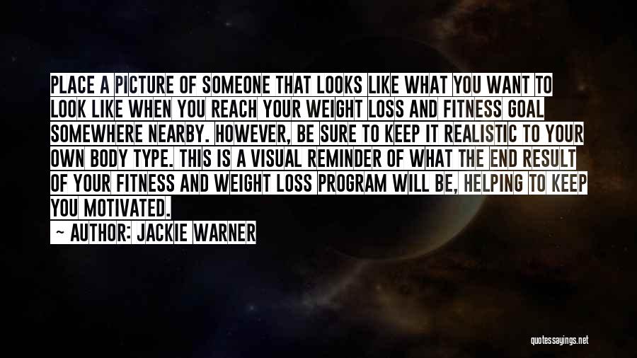 Your Body And Fitness Quotes By Jackie Warner