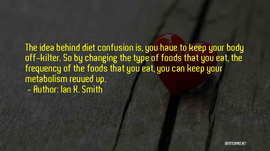 Your Body Changing Quotes By Ian K. Smith