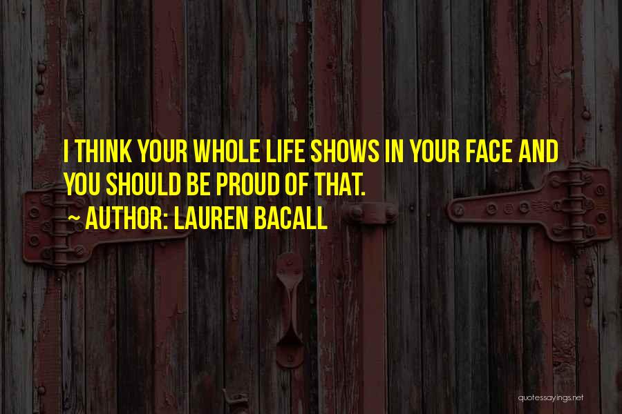 Your Body Image Quotes By Lauren Bacall