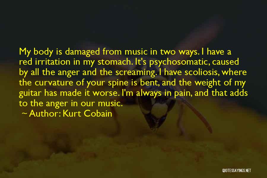 Your Body Weight Quotes By Kurt Cobain