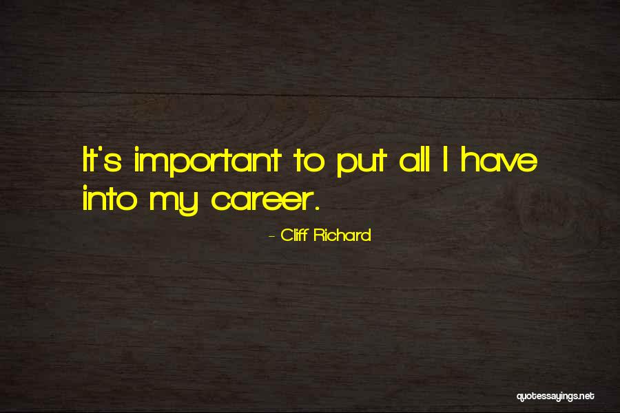 Your Boyfriend Leaving You For Another Girl Quotes By Cliff Richard Your Boyfriend Leaving You For Another Girl Quotes By Cliff Richard