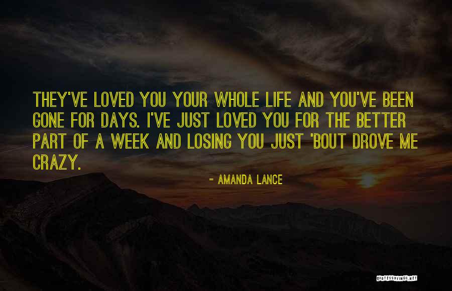 Your Boyfriend That You Love Quotes By Amanda Lance Your Boyfriend That You Love Quotes By Amanda Lance