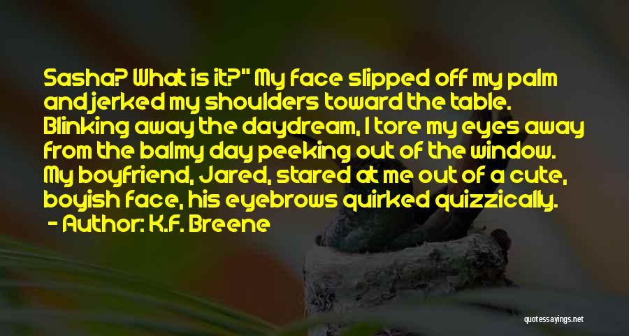 Your Boyfriend's Eyes Quotes By K.F. Breene
