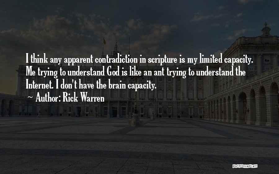 Your Brain Is God Quotes By Rick Warren
