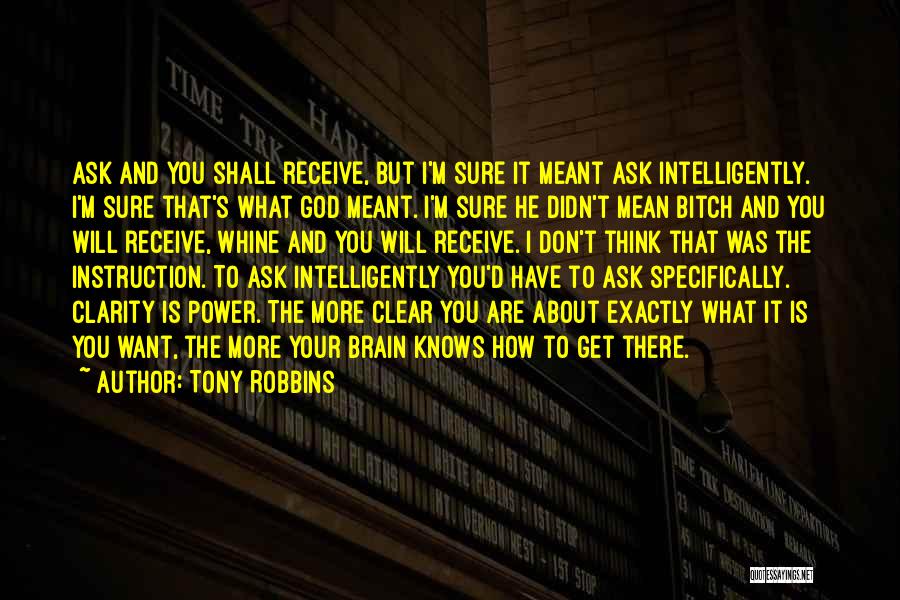 Your Brain Is God Quotes By Tony Robbins