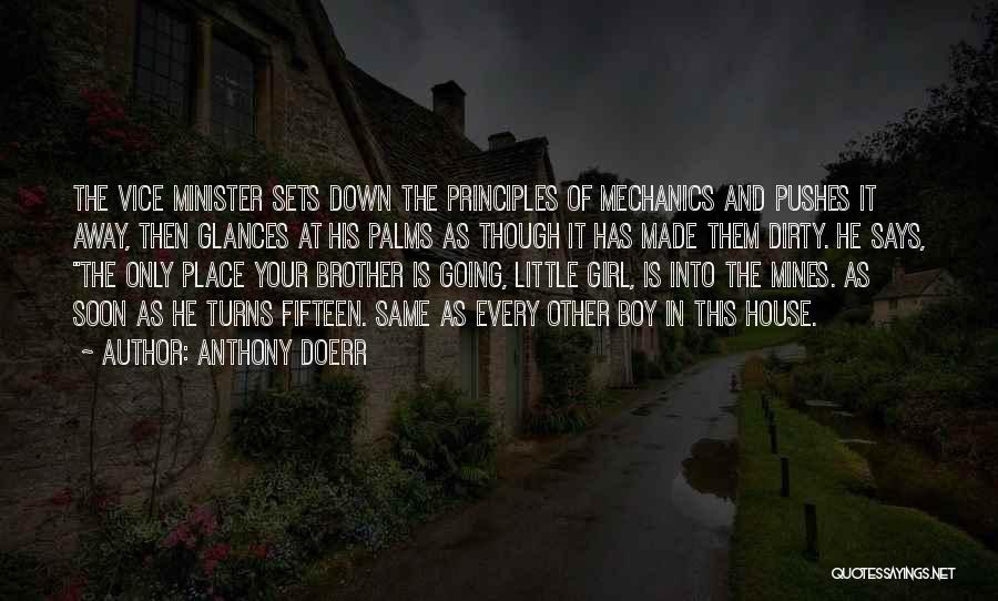 Your Brother Going Away Quotes By Anthony Doerr