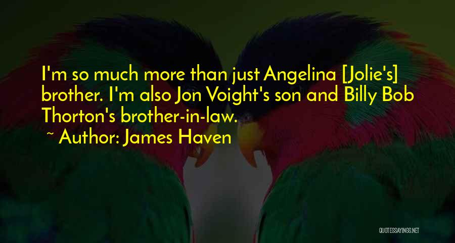 Your Brother In Law Quotes By James Haven