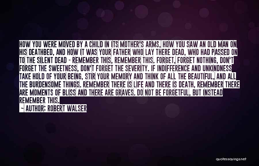 Your Child's Father Quotes By Robert Walser