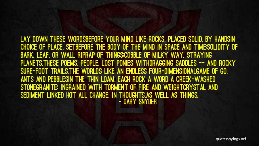 Your Choice Of Words Quotes By Gary Snyder Your Choice Of Words Quotes By Gary Snyder